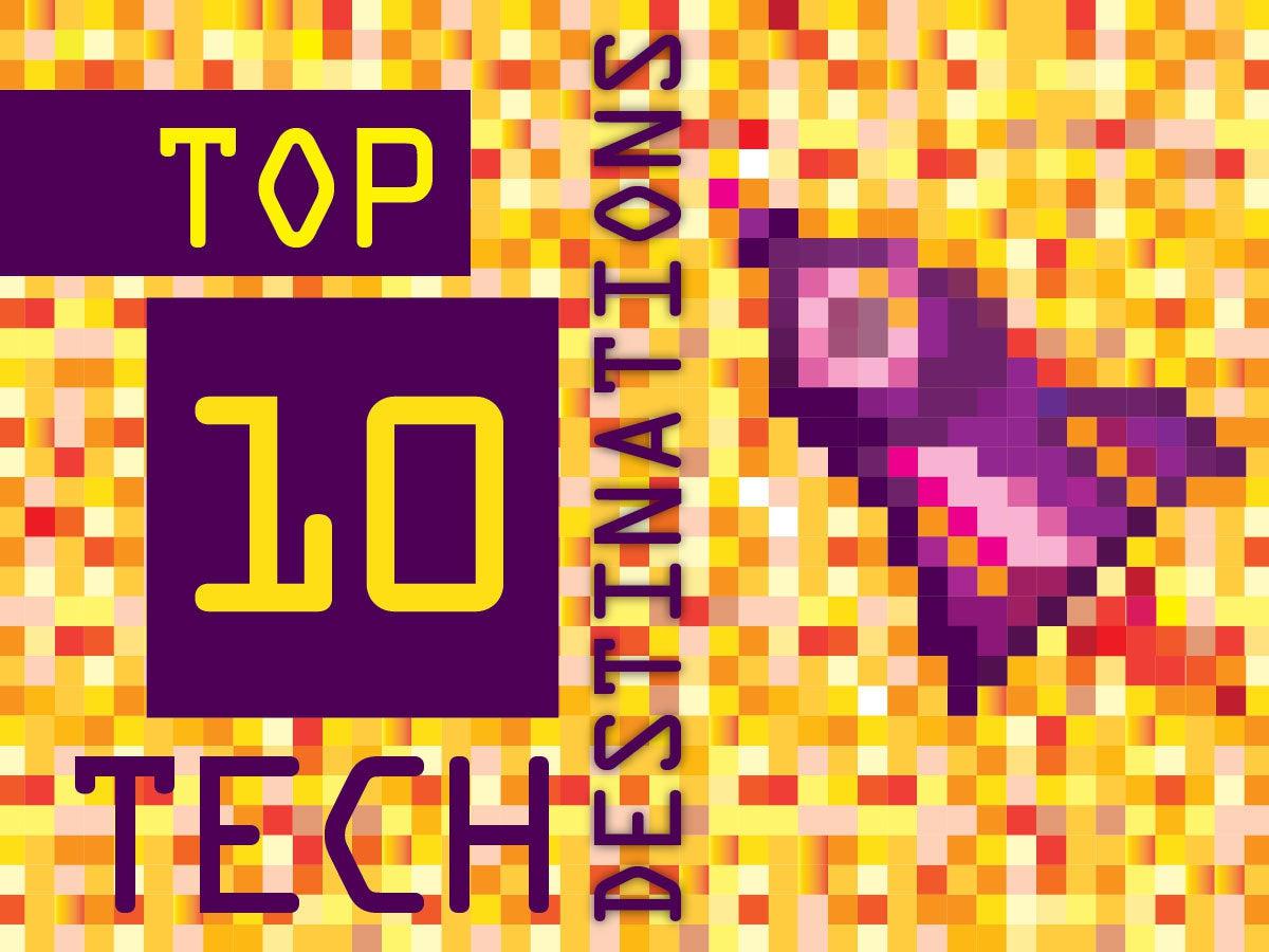 Top 10 tech destinations – DressCode Shirts