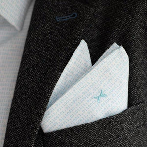 Binary pocket square-Pocket Square-DressCode Shirts