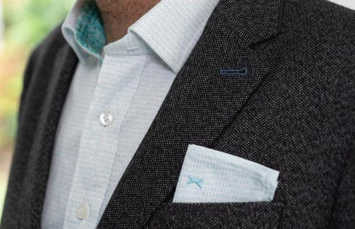 Binary pocket square-Pocket Square-DressCode Shirts