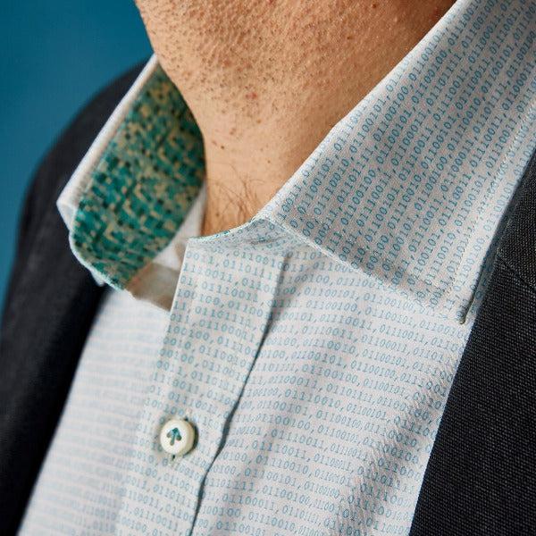 DressCode Shirts - Binary 0110110101011100 - the ultimate techie shirt