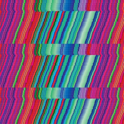Glitch pocket square-Pocket Square-DressCode Shirts