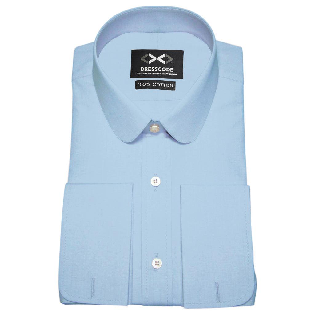 penny collar dress shirt Mens Next White Penny Collar Easy Care Single Cuff Smart Shirt US 15.5 R